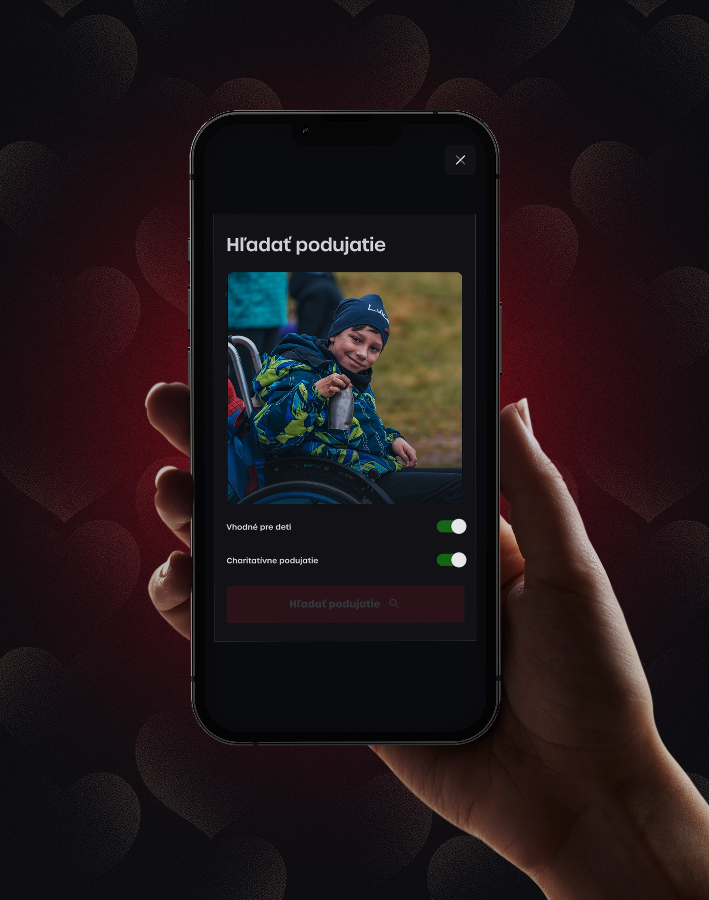 Filtrácia charitatívnych podujatí